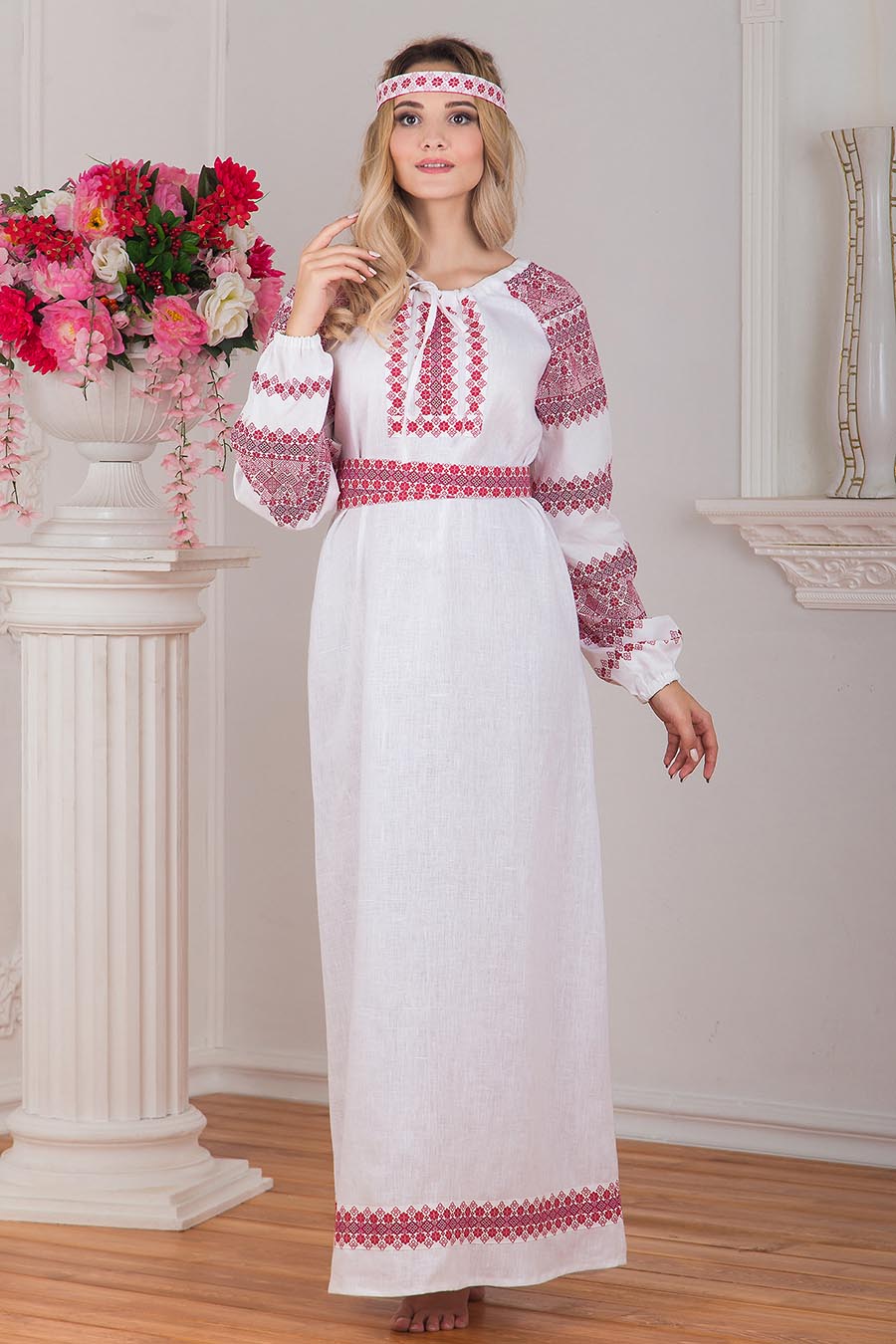 A playful frame from Women in Slavic costumes — online in Calgary